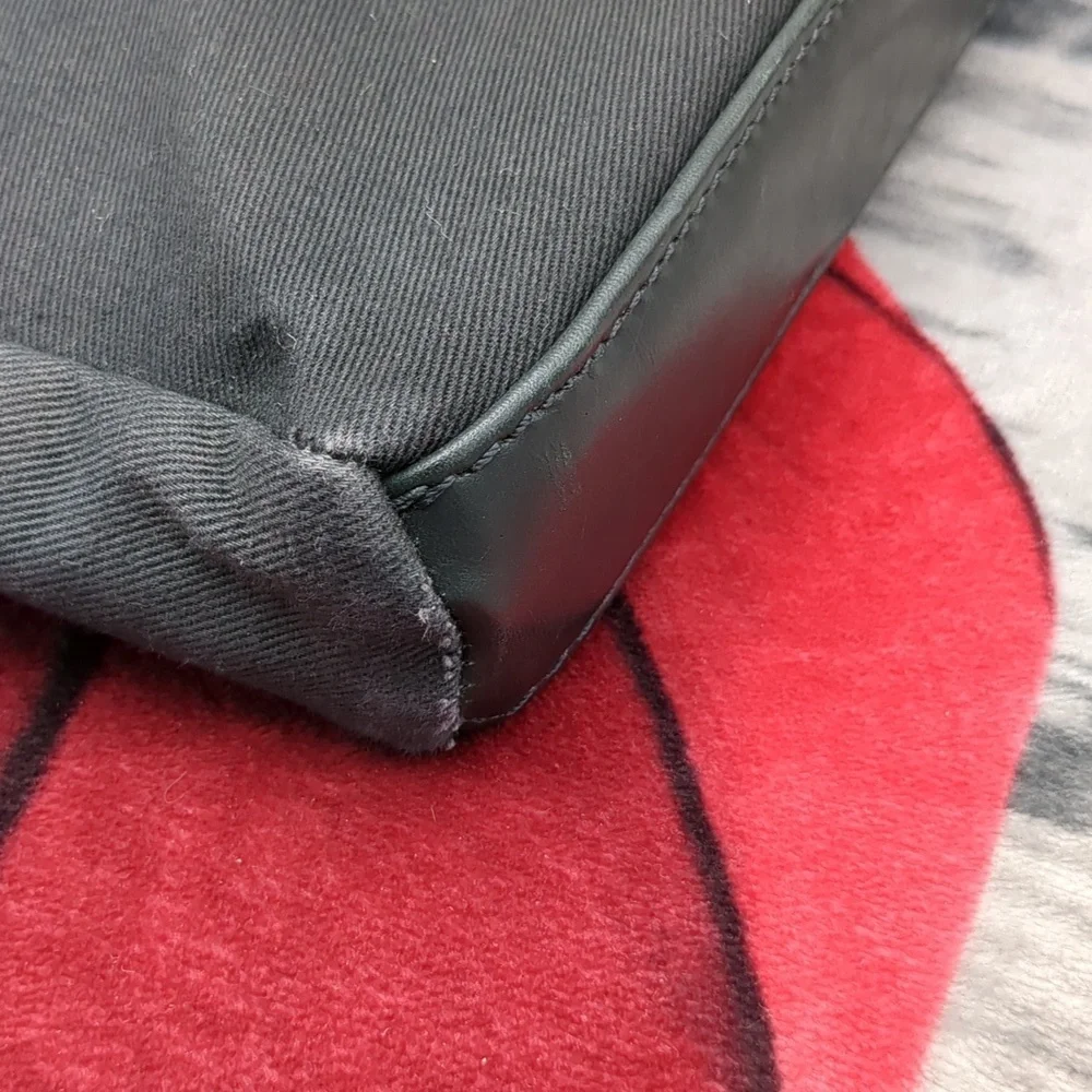 Levenger canvas leather